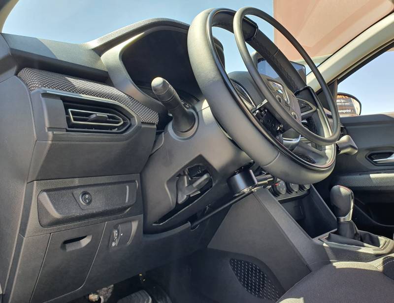 Levier de frein à pousser au volant Lf 12 pour conduite paraplégique au volant par Handi Conduite, spécialiste de la conduite PMR dans l'Hérault, Montpellier