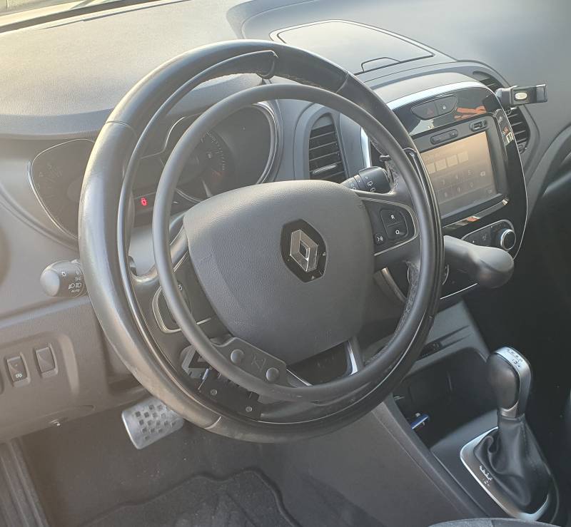 Combiné accélérateur frein PMR - Prix public à partir de 3590 € TTC - cercle sur volant KS Wireless et frein à baisser à la main - Handi Conduite - Sud de la France
