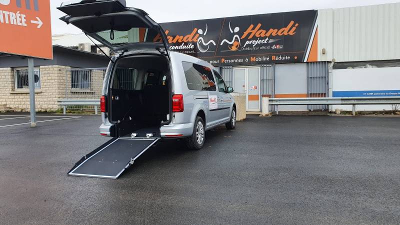 Modification TPMR Hérault Volkswagen Caddy Maxi - Lenoir Handi Concept - Handi Conduite