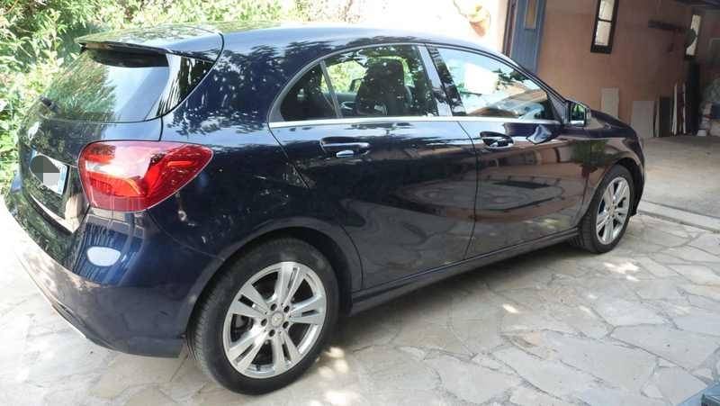 Vente occasion Handi dans le Gard, Mercedes Classe A de 2017 avec inversion de pédale à gauche électronique pour conduite hémiplégique par Handi Conduite
