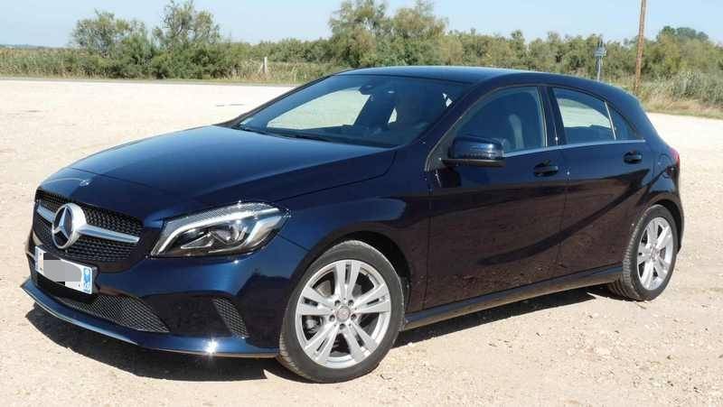 Vente Mercedes classe A de 2017 adapté conduite hémiplégique avec inversion de pédale à gauche électronique par Handi Conduite