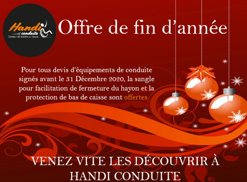 Protection de bas de caisse et enrouleur de sangle de fermeture de hayon offertes à Handi Conduite dans l'Hérault